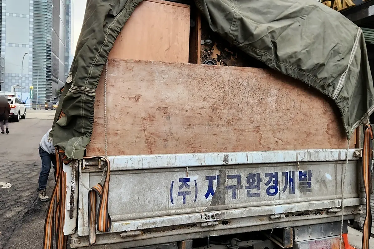 안성 화재청소 현장 사진 2