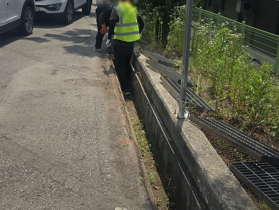인천 서구 고시원 침수청소 시공 전